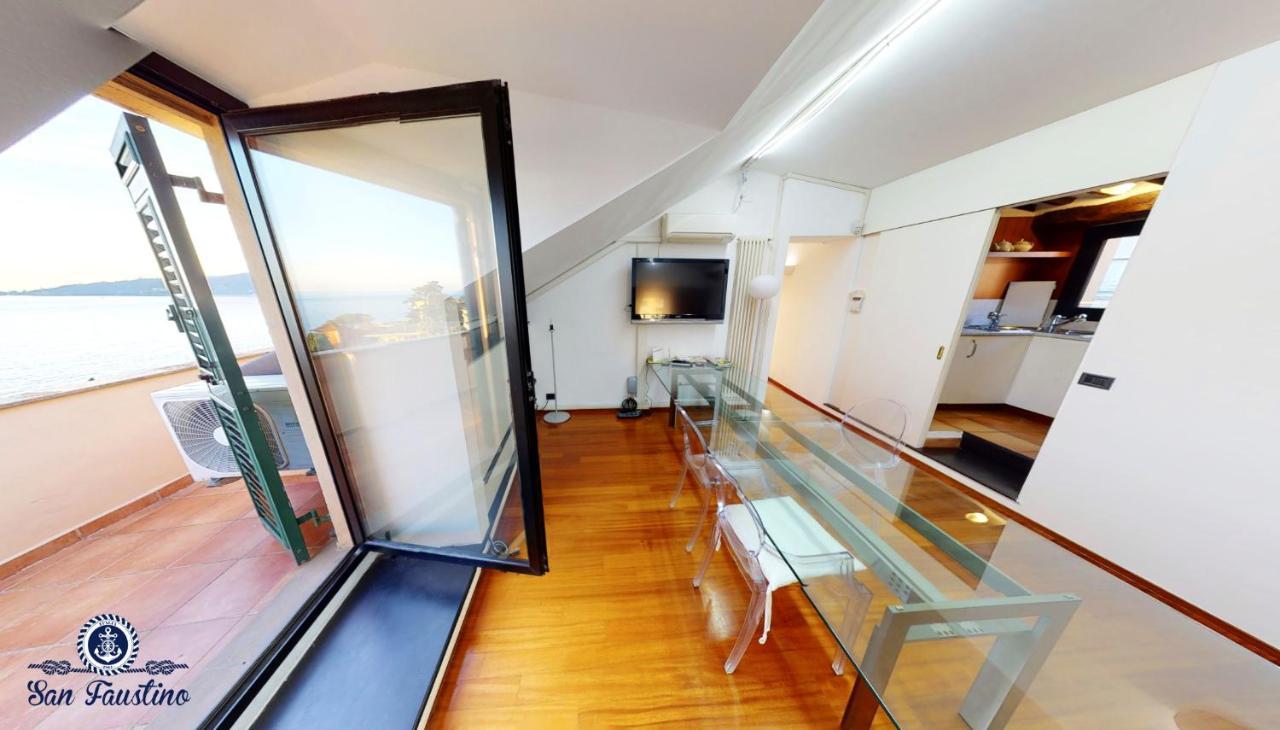 Welcome Riviera - Attico San Faustino 165 Mq Piu 110 Mq Di Terrazza- In Villa 700 ,Vista Mare Strepitosa-100 M Dalla Spiaggia-Parking Esclusivo Rapallo Exterior foto