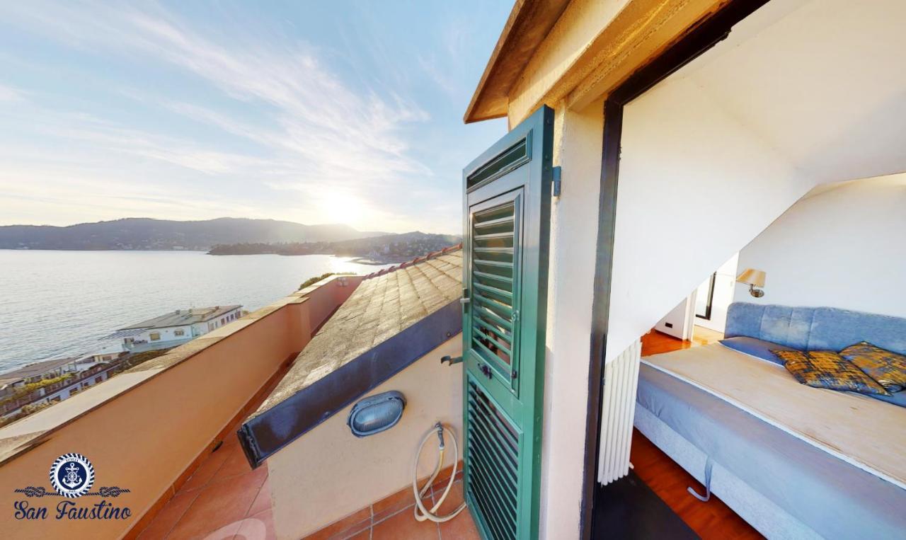 Welcome Riviera - Attico San Faustino 165 Mq Piu 110 Mq Di Terrazza- In Villa 700 ,Vista Mare Strepitosa-100 M Dalla Spiaggia-Parking Esclusivo Rapallo Exterior foto